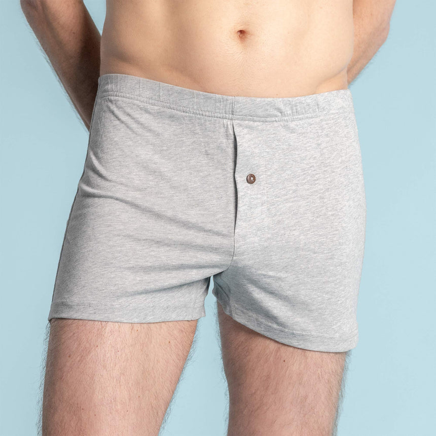 100% Pure Organic Cotton Mens Boxers Briefs Shorts Underwear White